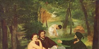 Śniadanie na trawie Obraz Maneta - Śniadanie na trawie