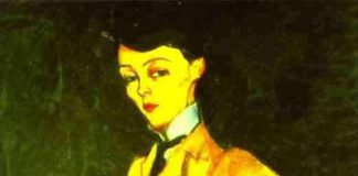 Kobieta w żółtym żakiecie – amazonka