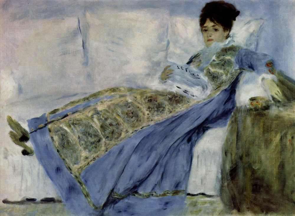 Obraz Renoira - pani Monet