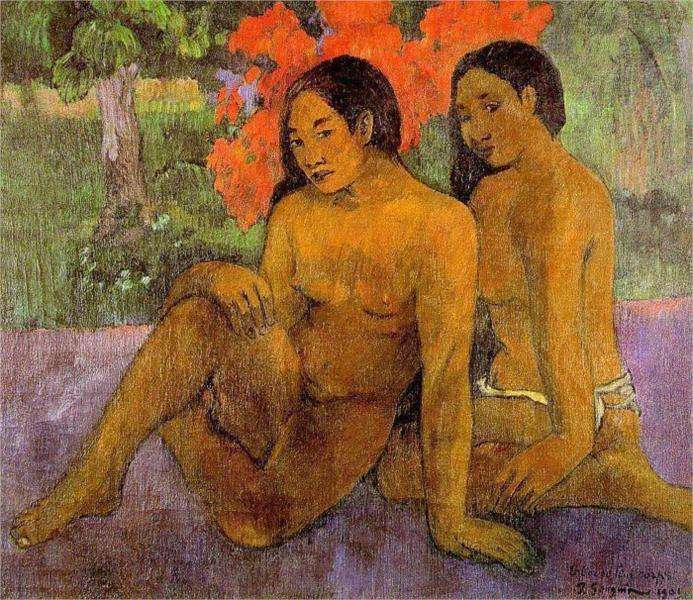 Złoto ich ciał obraz Gauguina / And the gold of their bodies