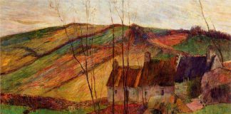 Cottages on mount Sainte Marguerite