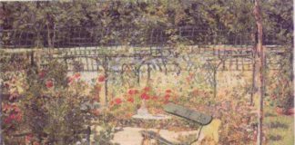 Ławka Ławka - obraz Maneta