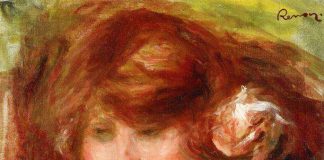 Kobieta z różą. Kobieta z różą - Andree - Renoir